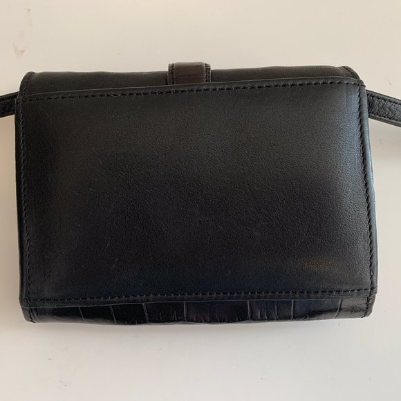 Brighton Leather Wallet Small Organizer Crossbody - Picture 3 of 6